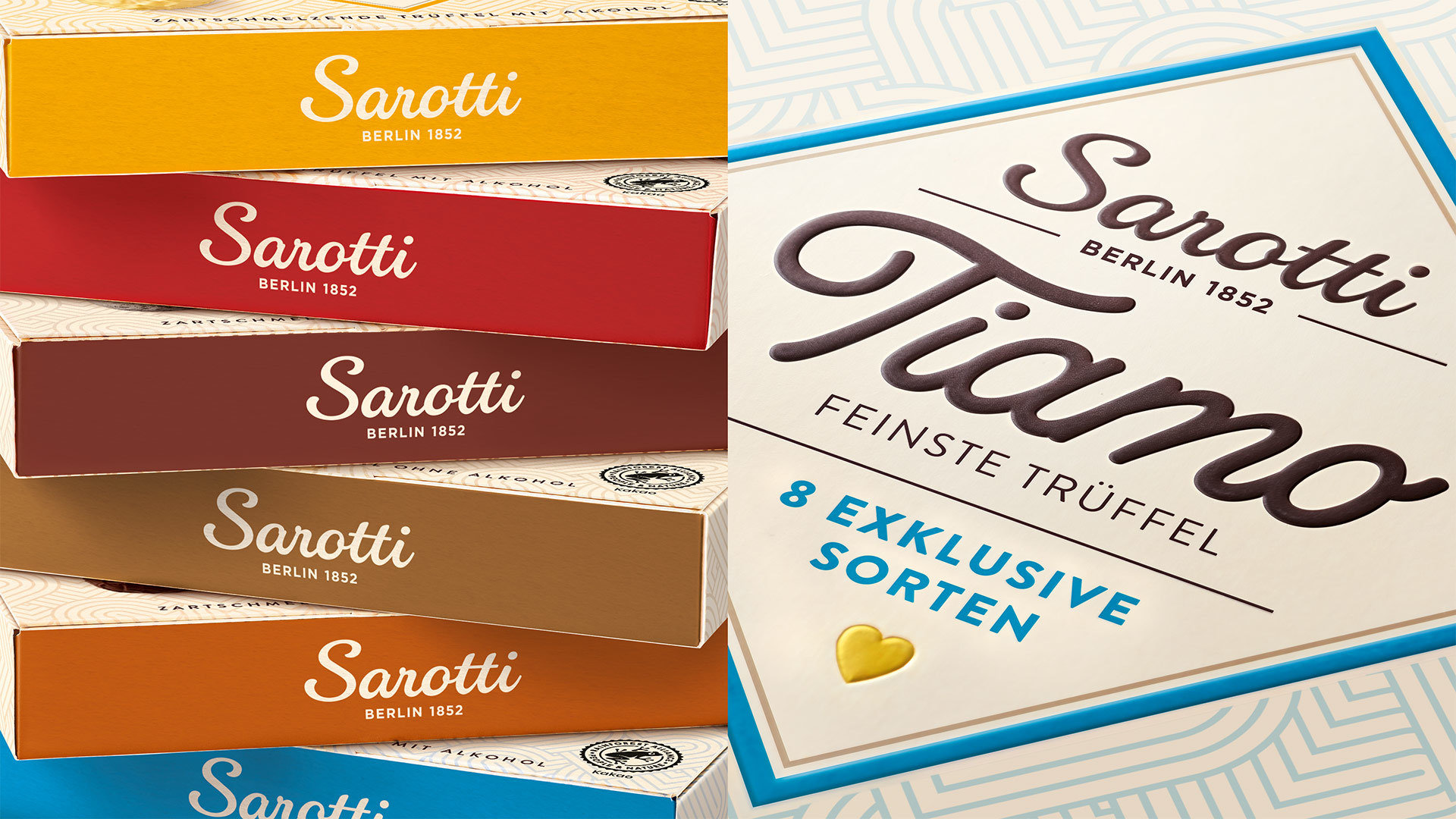 Packaging Design From Hamburg For Sarotti’s Tiamo